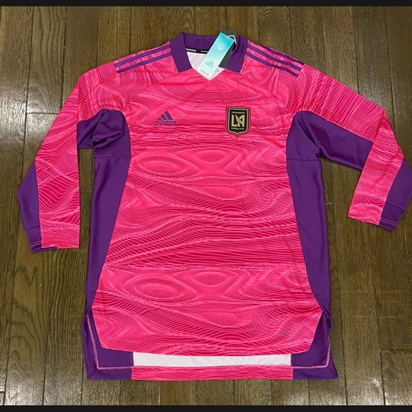 adidas Shirts Mens Adidas Lafc Los Angeles Fc Ls Goalkeeper